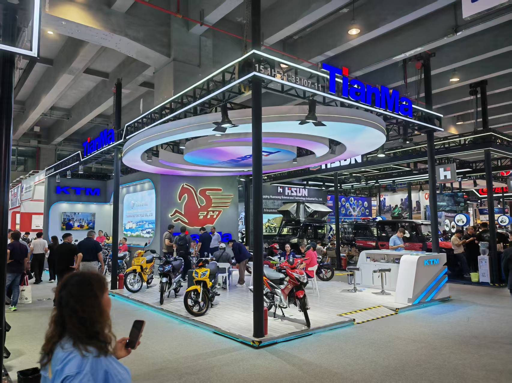 guangzhou tianma motorcycle co.,ltd will attened the 138th canton fair